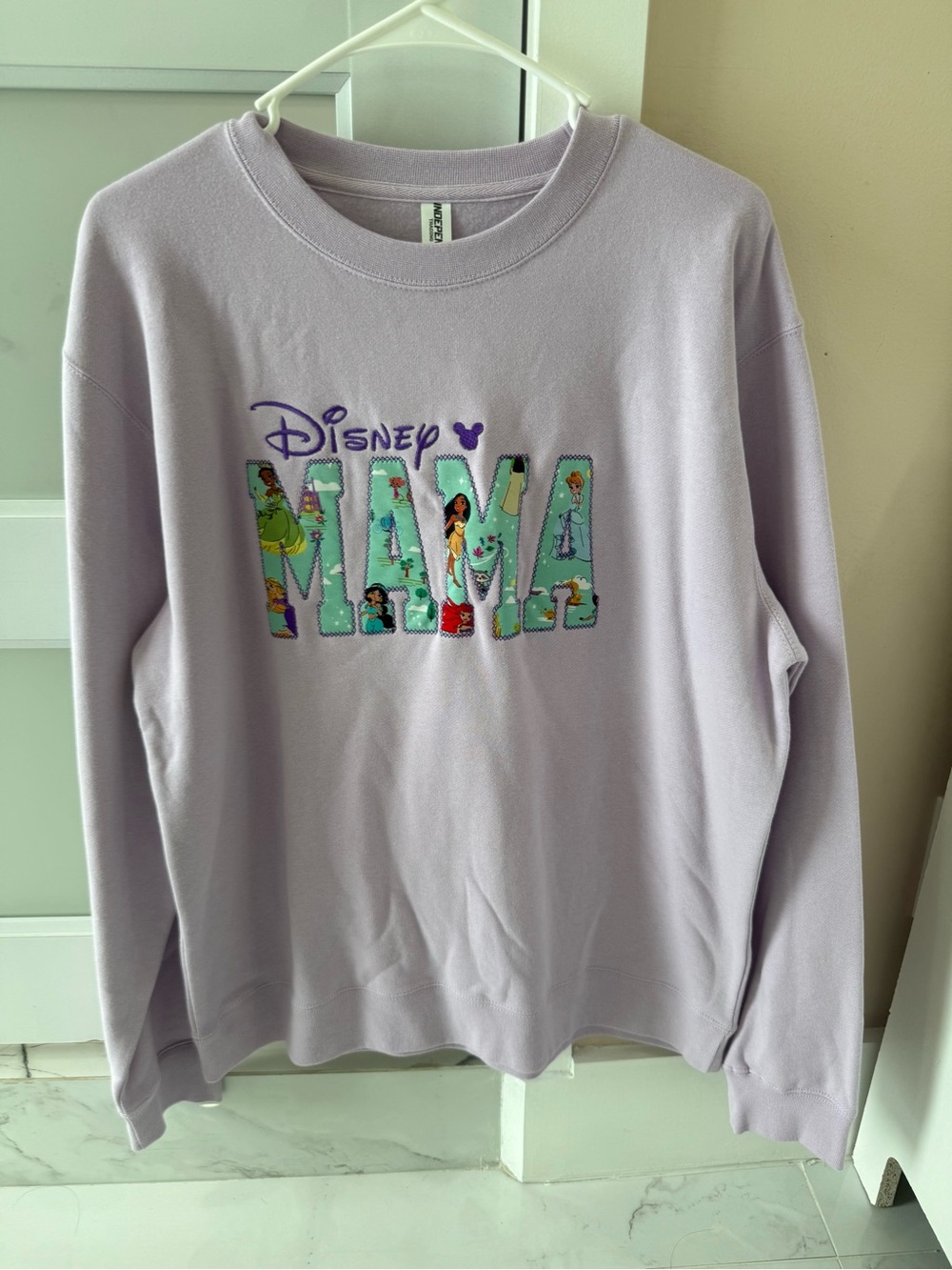 Little Sleepies princess Disney MAMA sweatshirt